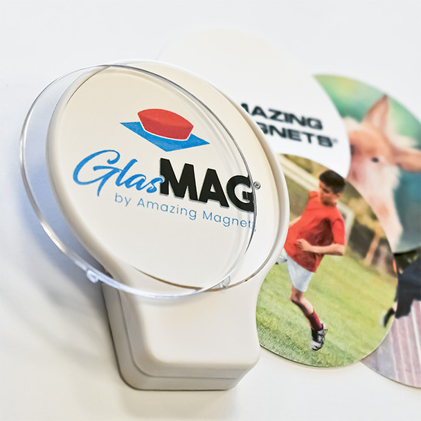 LRPCW WHITE window paper clip for magnetic surfaces  rare-earth neodymium magnet for industrial and engineering applications  Amazing Magnets