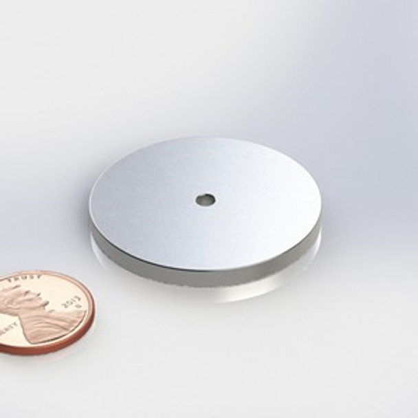 DH125LA N42 neodymium magnet disc magnet with hole  industrial neodymium disc magnet for motors, sensors, and automation equipment  Amazing Magnets