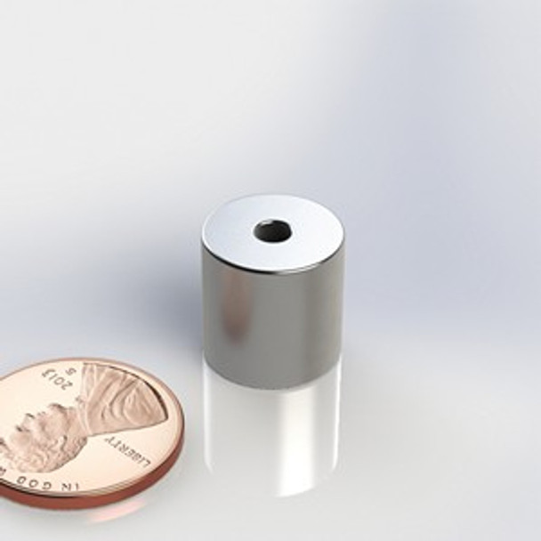 RH500DA N42 DM neodymium magnet rod magnet with hole  rare-earth neodymium magnet for industrial and engineering applications  Amazing Magnets