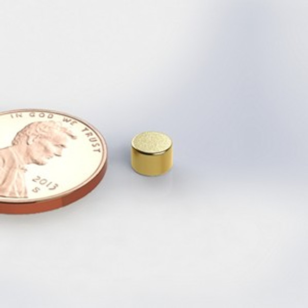 D125A2 N52 AU neodymium magnet disc magnet  industrial neodymium disc magnet for motors, sensors, and automation equipment  Amazing Magnets