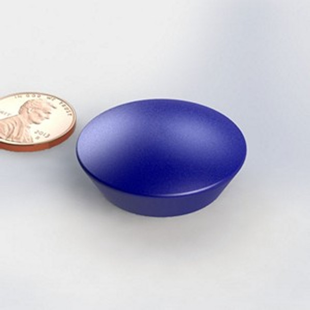 WB470J BLUE large neodymium magnet glassboard button magnet  large neodymium glassboard button magnet for architectural and office display systems  Amazing Magnets