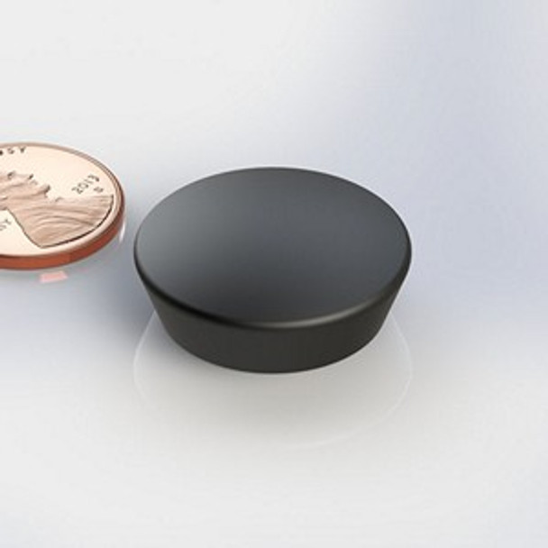 WB250H BLACK medium neodymium magnet glassboard button magnet  large neodymium glassboard button magnet for architectural and office display systems  Amazing Magnets