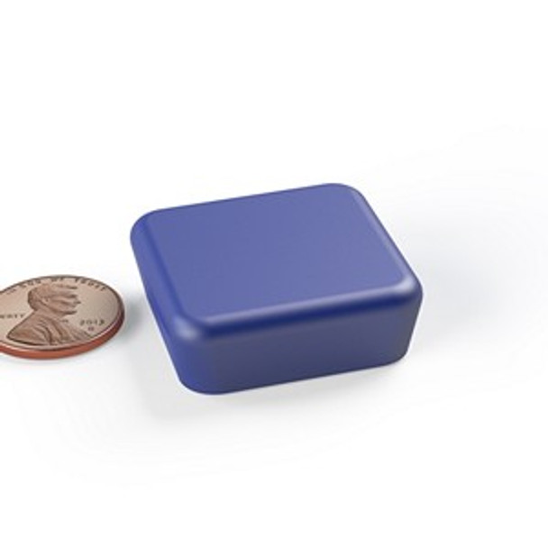 WBQ250F BLUE large neodymium magnet encased glassboard square magnet  rare-earth neodymium magnet for industrial and engineering applications  Amazing Magnets