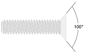 100&deg; Imperial (Flat Head)