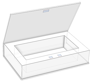 Second plate magnet for book-style repel latch
