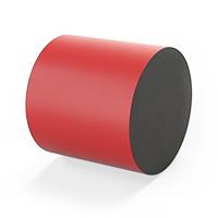 Centerless ground cylindrical magnet