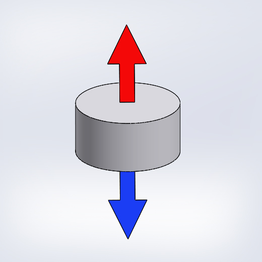 Axially Magnetized 