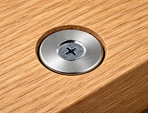 flush-mounted countersunk magnet