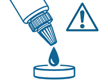 Comparison showing long-term reliability issues associated with glued and taped magnets versus secure overmolded plastic alternatives