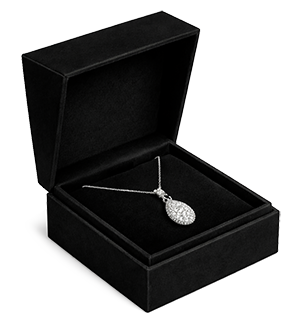 Hinged lift-top style box