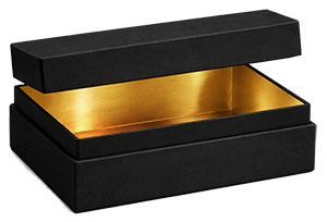 Removeable top rigid box