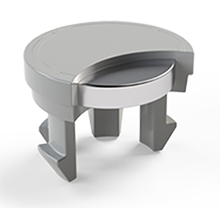 Illustration for attaching a magnet securely to a device