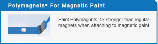 Polymagnets for Magnetic Paint 