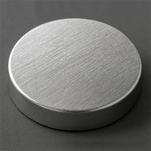Close-up of low mechanical bite smooth polished magnet surface