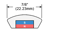 7/8" Button Magnet