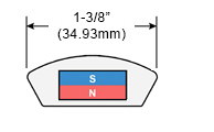 1-3/8" Button Magnet
