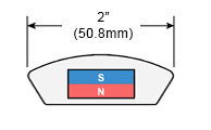 2" Button Magnet