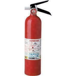 Kidde 25 lb ABC Fire Extinguisher W Wall Hook21032136K
