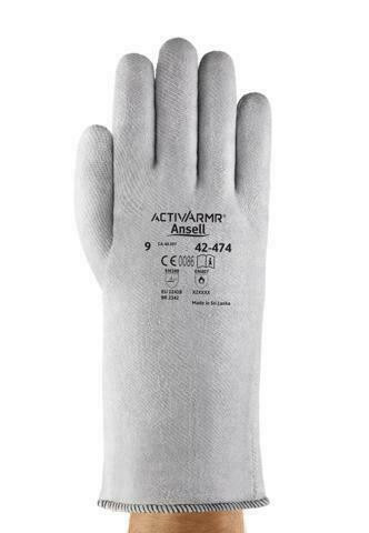 Ansell ActivArmr 42-474 Heat-Resistant Full-Length Gloves