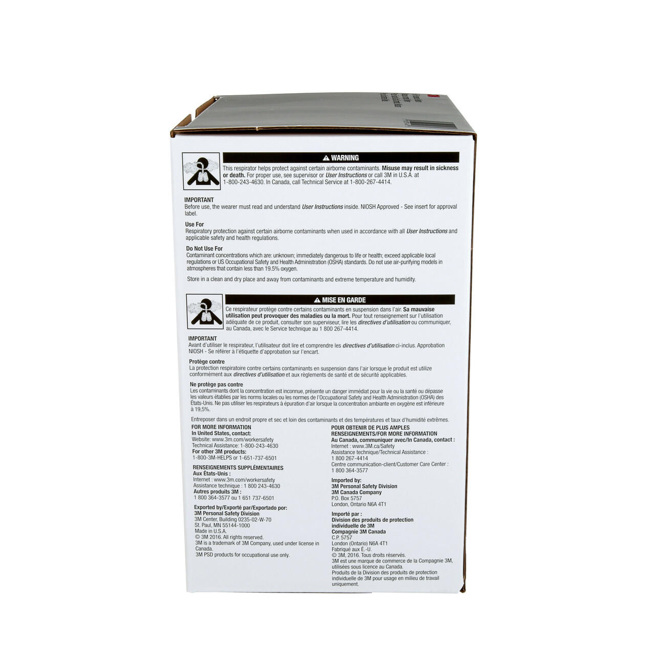 3M Full Facepiece Respirator 6800 Reusable Medium