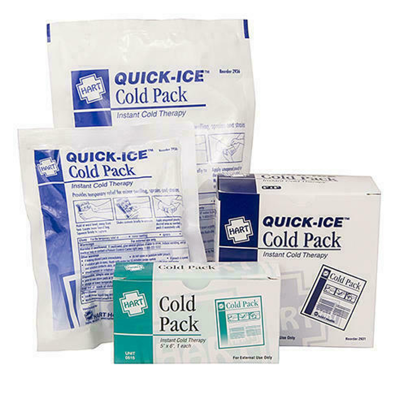 Hart Health Quick-Ice Instant Ice Pack - First Aid Treatment