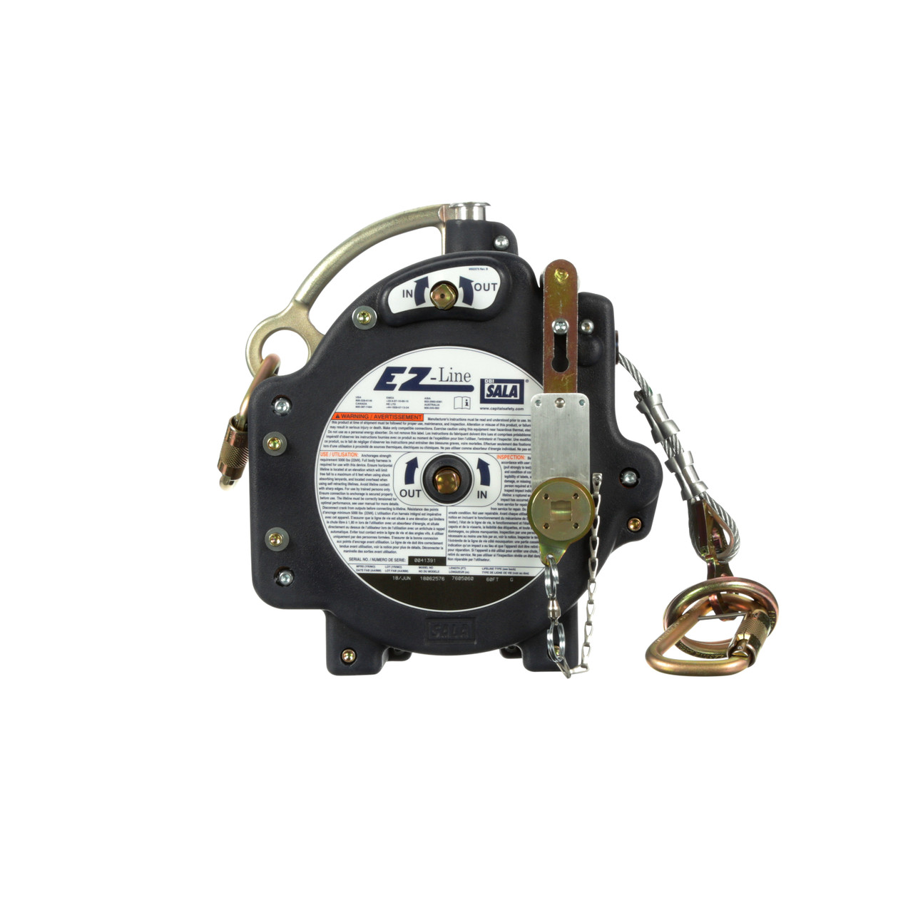 ラインデルス 3M 7605060 - Ezline - Retractable Horizontal Lifeline - 60