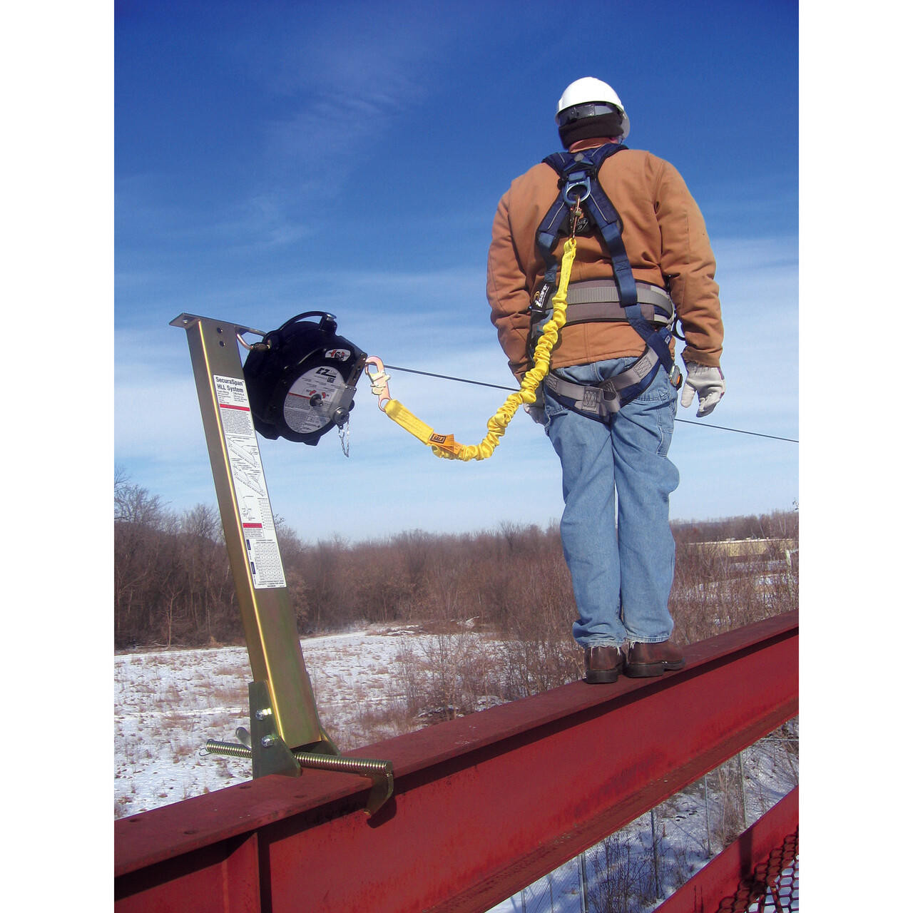 3M 7605060 - Ezline - Retractable Horizontal Lifeline - 60