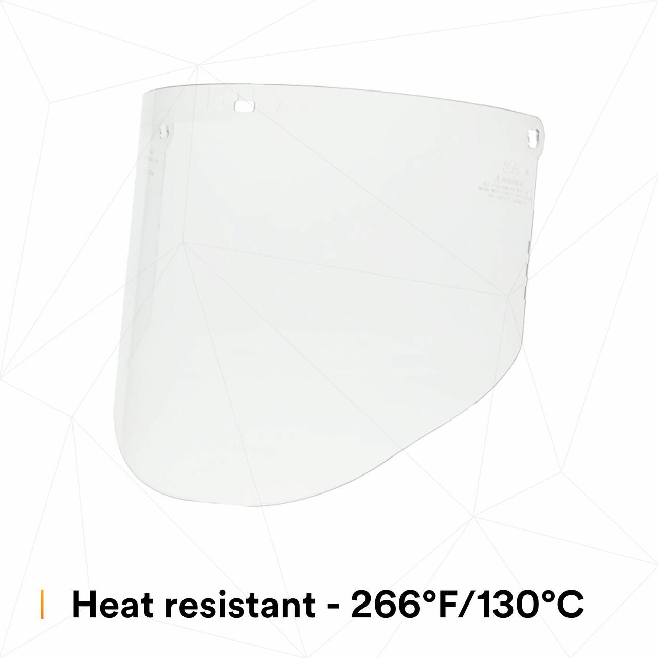 【透明&不透明タイプ 】チンターマニストーン 台座・巾着袋付きNO.321 3M Clear Polycarbonate Faceshield WP96 8270100000 Molded