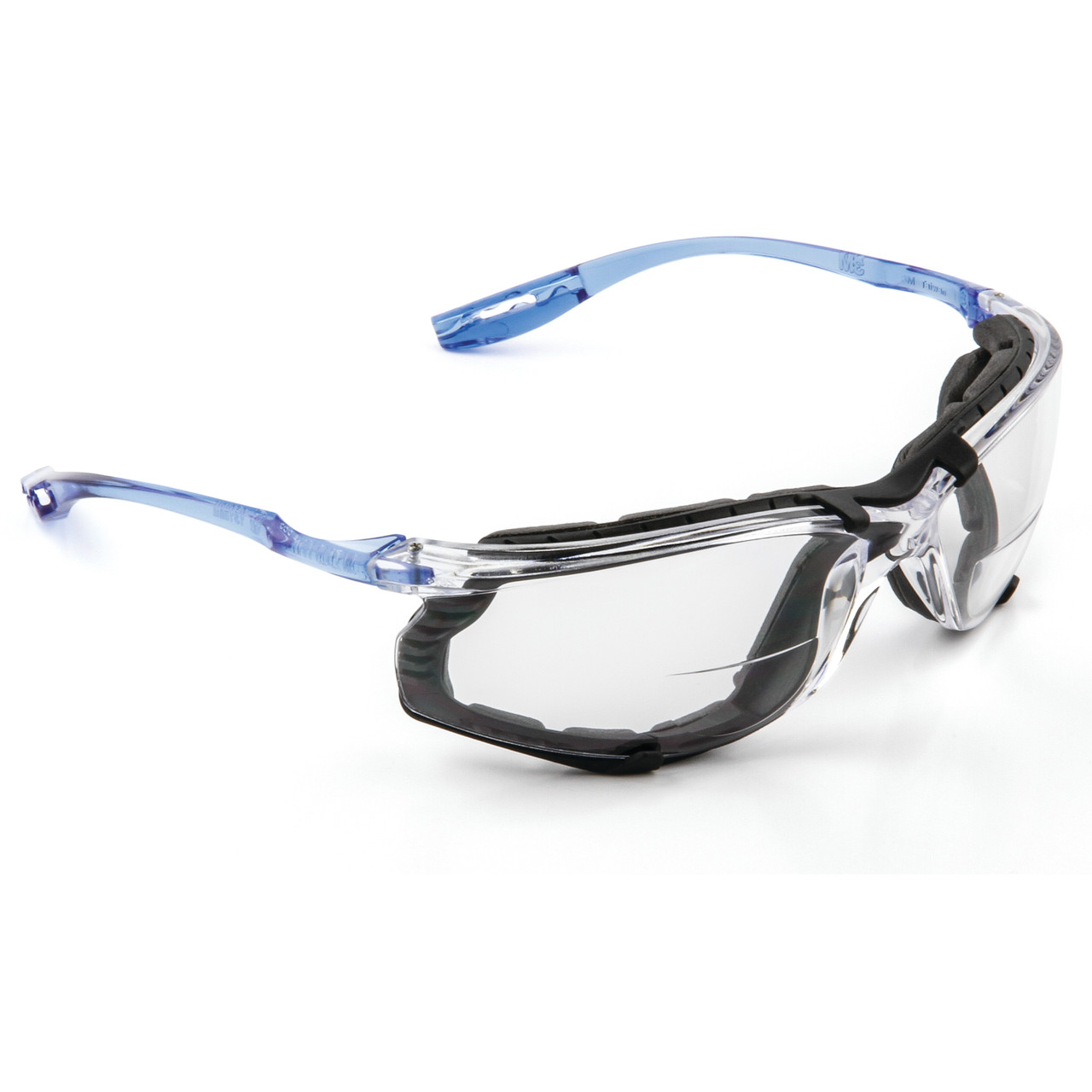 3M Virtua CCS Protective Eyewear with Foam Gasket VC215AF Clear 15D A