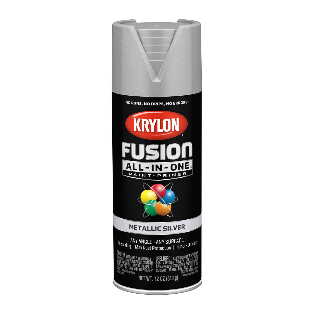Krylon Spray Paint 1406 - Metallic Silver Spray Paint