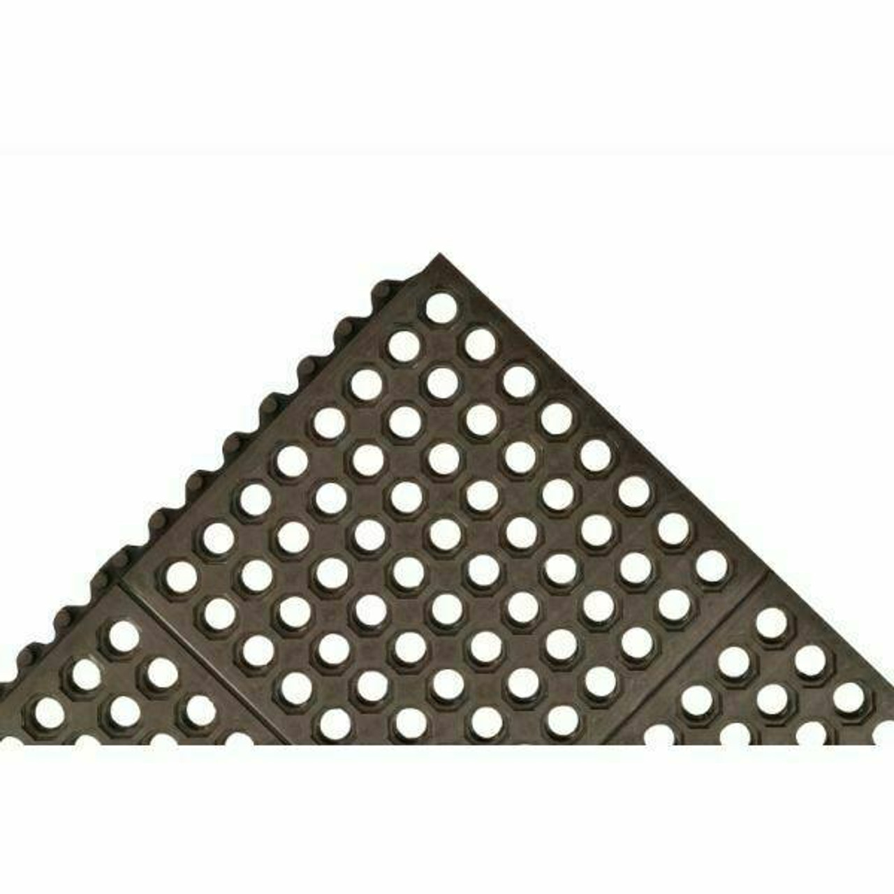 Interlocking Anti-Fatigue Rubber Mat, Cushion-Ease®, 550