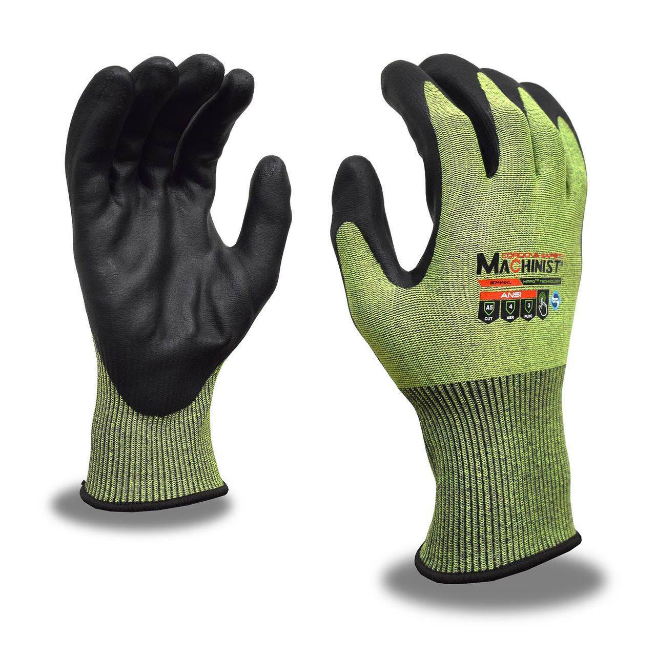 Cordova Cut Resistant Glove 3744 Machinist A5 15ga
