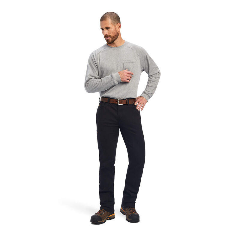 Ariat - Rebar M7 DuraStretch Made Tough Straight Pant - Black