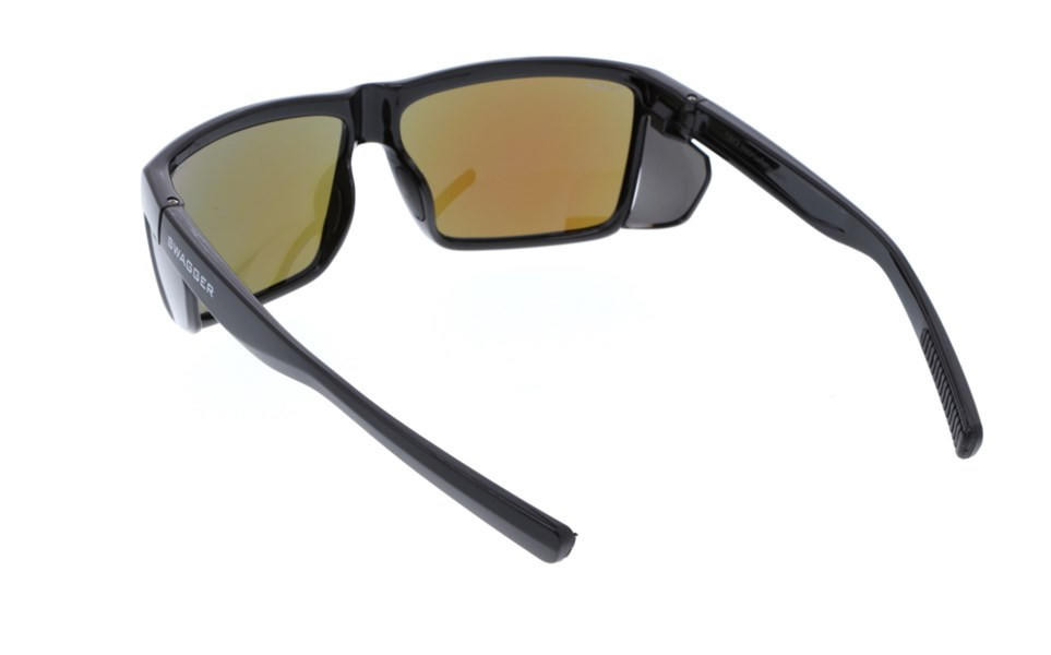 MCR - Swagger - Blue Mirror Polarized Safety Glasses - SR218BZ