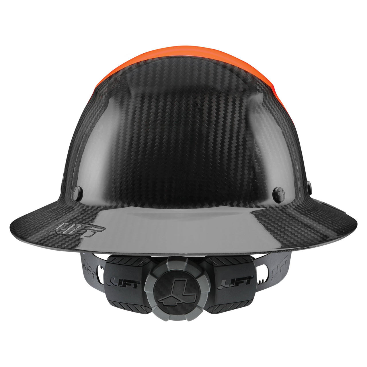 Customizable Safety Hard Hat - ABS Shell Full Brim Construction Helmet With Adjustable Ratchet Suspension | Reflective Strips