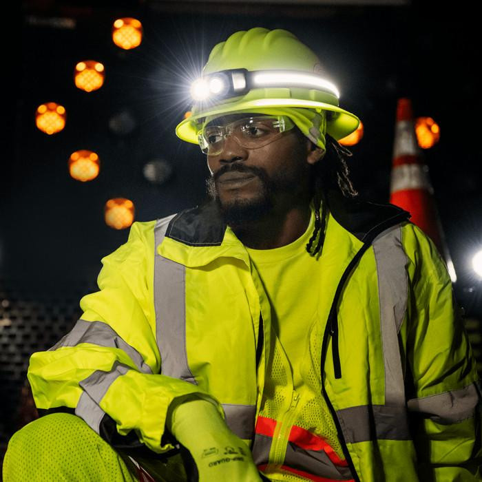 Ironwear 8050 Nimbus Hard Hat Light - 360 Halo Light - with