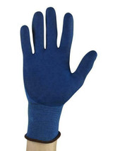 Ansell Reusable Glove 11-818 - HyFlex - 18 Ga - Blue - Sz 11 - Nitrile