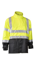 Radians Rain Jacket RW07J-3ZGV - 5xl - ERP Collar - Regular Length - Hi-Vis Yellow