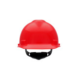 MSA Hard Cap 475363 - V-Gard - Red - Front Brim - 4-Point Ratchet Suspension MSA Hard Cap 475363 - V-Gard - Red - Front Brim - 4-Point Ratchet Suspension