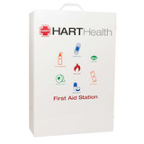 Hart Health 0977 First Aid Station - ANSI 2021 Class B - 4 shelf - Stocked - 150 person