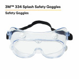 3M Personal Safety Division 3M Safety Splash Goggle 334 - 40660-00000-10 - Clear Lens
