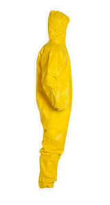 Dupont DuPont Chem Suit QC127S - Tychem 2000 - Yellow - Serged Seam - Hood