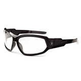 Ergodyne Corporation Ergodyne 56003 Skullerz Loki - Clear Af Lens - Black Frame Safety Glasses