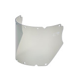 MSA V-Gard Visor for Radiant Heat and Elevated Tempatures - Reflective Coating Molded - Clear - 9.5x17.75x.07
