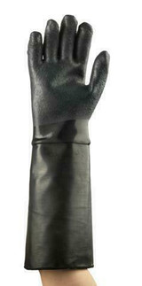 Ansell Insulated Glove 19-024 - AlphaTec - Black - Neoprene - 17.7 - Black - Chem Resist