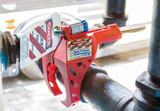 Accuform Signs Accuform LOTO Ball Valve KDD442 - Red - 3/8- 1-1/4