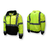 Radians SJ110B - Two-in-One Hi-Vis Bomber Jacket - Class 3 Jacket - Back