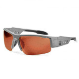 Ergodyne Corporation Ergodyne Skullerz Dagr - Polarized Safety Glasses - Matte Gray Frame - Polarized Copper Lens