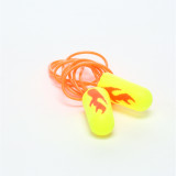 3M Personal Safety Division 3M E-A-Rsoft Yellow Neon Blasts Earplugs 311-1252 - Corded - Poly Bag - Regular Size