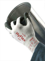 Ansell Cut Resist Glove 11-735 - HyFlex - A4 - Blk/Wht - Sz 10 - PU Coated